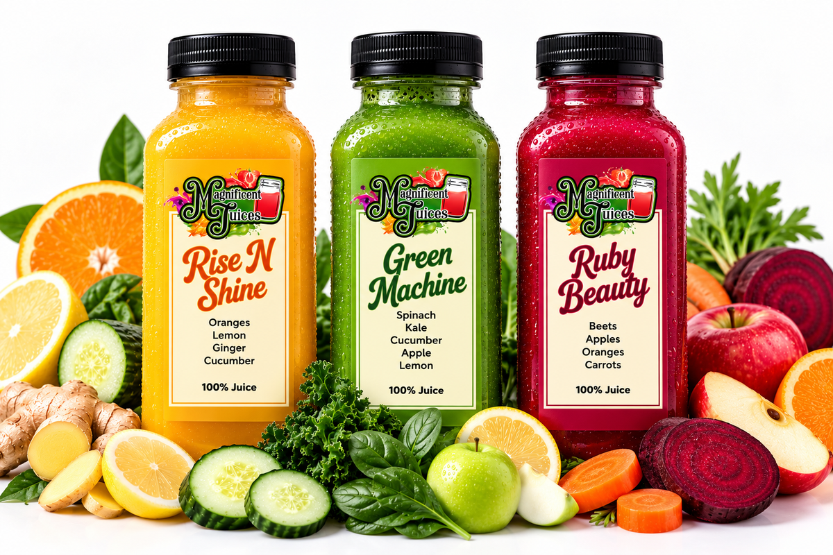 Taste Trio | 3 Cold-Pressed Juice Bottles of your Favorite Juice